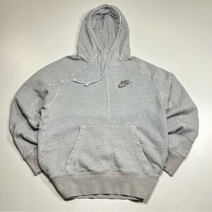 Nike Sportswear Fleece Pullover Hoodie Grey Multi Speckle Ice Cream Men’s Small